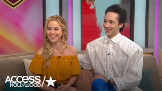 Johnny Weir amp Tara Lipinski Rate Stars Recent Fashion Statements  Access Hollywood [upl. by Haynor]