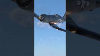 An F4U1D Corsair shows the power of its six 50 caliber Browning machine guns [upl. by Hu]