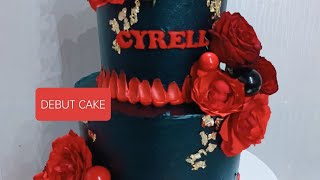 2 TIER CAKE for DEBUT [upl. by Surad453]