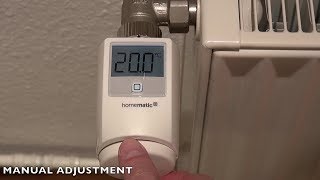 homematic IP  Starter Set Climate Control  ManualAutomatic Temperature Adjustment  MusicVersion [upl. by Jeanie149]