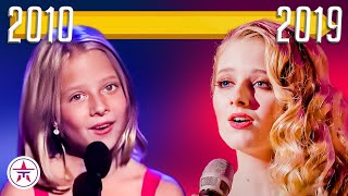 THEN and NOW From AGT to Worlds Got Talent [upl. by Richer]