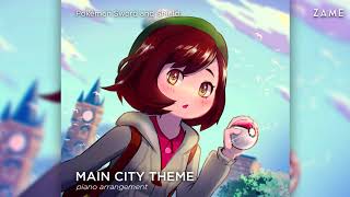 MOTOSTOKE CITY Piano Arrangement ► Pokémon Sword and Shield [upl. by Anisah]