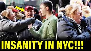 I Debated Trump Supporters in NYC It Got HEATED [upl. by Soneson]