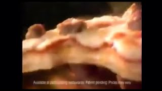 Pizza Hut Triple Decker Pizza 1996 Commercial [upl. by Nave]