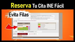 como sacar una cita en el ine por internet [upl. by Hopper60]