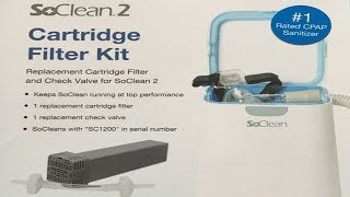 Soclean 2 Cartridge Filter Kit [upl. by Angell]