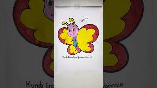 Borboleta linda borboleta música infantil galinha pintadinha pintando desenhos brincadeiras crianças [upl. by Ashwell]