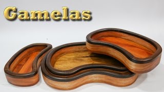 Gamelas tijela de madeira  Como fazer com apenas 3 ferramentas [upl. by Elleinaj228]