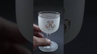 Drinking Glasses  Monogramed Frosted Glass circa185075 [upl. by Aileen]