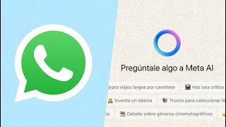 Activar Meta AI en WhatsApp para IPhone o Android  Inteligencia artificial de WhatsApp [upl. by Sklar208]