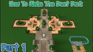 How To Make The Best Theme Park  Theme Park Tycoon 2  Part 1 [upl. by Daveta]