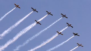 2024 Wings Over Wheeling Air Show  Full Throttle Formation Team [upl. by Anawat]