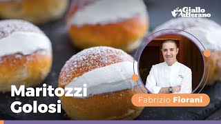 MARITOZZI CON LA PANNA  Ricetta di Fabrizio Fiorani SUPER SOFFICI [upl. by Kcirej885]