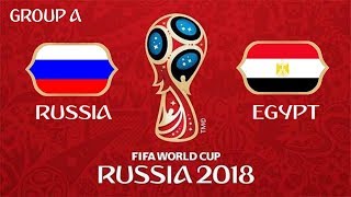 Russia vs Egypt  19062018  2018 FIFA World Cup Russia  FIFA 18 [upl. by Geer]