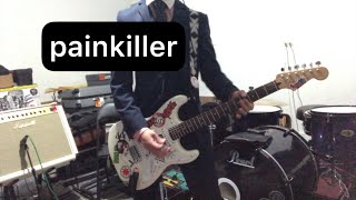 painkiller  beach bunny guitar cover [upl. by Ynnavoig662]