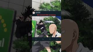 Bro messed with wrong guy ft saitama anime [upl. by Lashonde]