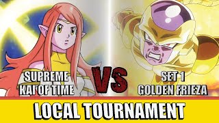 Supreme Kai of Time B vs Golden Frieza Set 1 Y  DBS TCG [upl. by Merell]