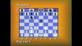 Louis Paulsen Vs Paul Morphy  The Game Pt1 [upl. by Nue]