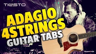 DJ Tiesto – Adagio for Strings guitar tabs [upl. by Allisirp]