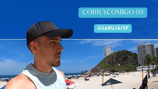 CORRIDA de CARNAVAL no GUARUJÁ  CorraComigo03 vlog [upl. by Idaf]