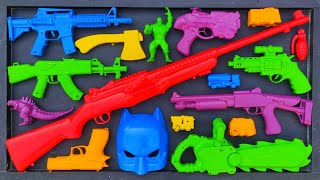 Membersihkan Nerf Ak47 Assault Rifle Shotgun Sniper Rifle Glock Pistol M16 Nerf gun Eps 113 [upl. by Tori529]