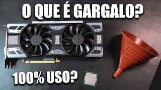 VEM APRENDER NA PRÁTICA O QUE É GARGALO DE PROCESSADOR E PLACA DE VÍDEO [upl. by Mcroberts]