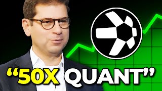 QUANT TO 50X QUANT CEO TALKS ON QUANT PRICE PREDICTION [upl. by Marquet88]