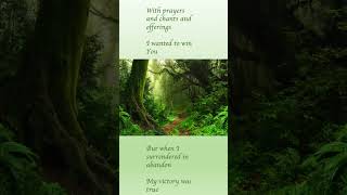 Short Morning Prayer Poem  God and I  shorts morningprayer peace journalwithpurpose [upl. by Bohrer604]