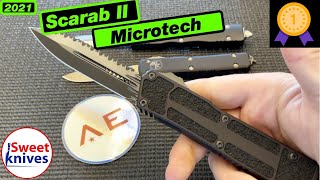 Microtech OTF Ultratech Dirac Delta and Scarab II Knives Comparison [upl. by Renault741]