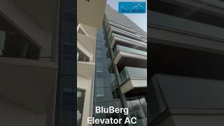 Elevator air conditioner AC  liftac elevatorac  bluberg bluberg from mumbai [upl. by Adiesirb]