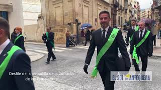 Cofradía Estudiantes  Desfile  Antequera 2024 [upl. by Okubo]