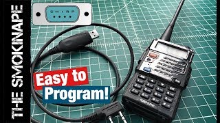 How to Program a Baofeng HAM Radio with Chirp  TheSmokinApe [upl. by Asselem941]