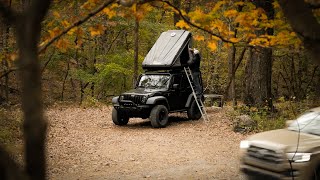 Rooftop Tent Camping in a 2 Door Jeep [upl. by Gnahc]