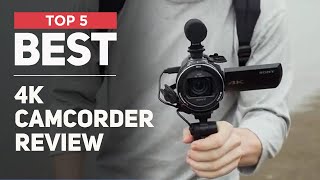 5 Best 4K Camcorder for 2025  Top Rated Models [upl. by Etireugram]