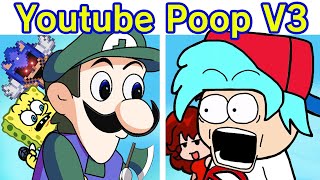 Friday Night Funkin VS Youtube Poop Invasion V3  YTP Invasion V3 FNF ModWeegeeSonicEXESanic [upl. by Jake]