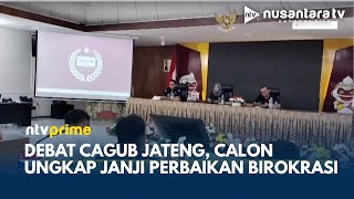 Seru Debat Perdana Pilgub Jateng Siapa yang Lebih Siap Memimpin Jawa Tengah  NTV PRIME [upl. by Nileuqcaj]