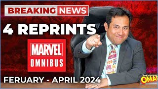 Breaking News4 Marvel Omnibus Reprints February to April 2024 [upl. by Elbart]