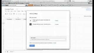 How to Create Forms with Google Docs [upl. by Idnerb]