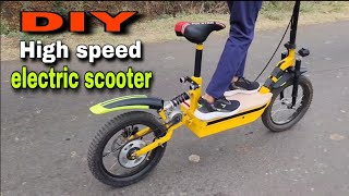 building a high speed electric scooter [upl. by Abrahamsen]