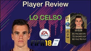 FIFA 18  LO CELSO IF 81  PLAYER REVIEW FR [upl. by Peony]