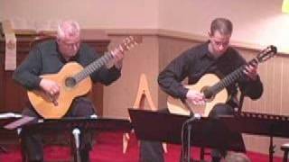 PAGQ Duet Performance  Bouree I  J S Bach [upl. by Salvadore998]