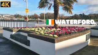 WATERFORD CITY IRELAND Walking Tour Waterford Crystal Waterford Museum Full Tour 4K [upl. by Ised]