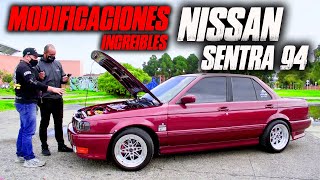 🔥🔥🔥 Increíble lo que se puede Modificar a un Nissan Sentra 94 🔥🔥🔥 [upl. by Ahsinirt80]