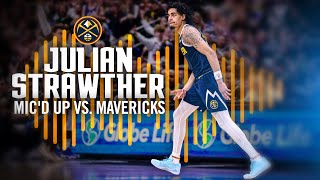 Julian Strawther Micd Up vs Dallas Mavericks 🎙 [upl. by Meghann]