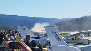 SK37 Viggen  Notodden Telemark Airshow 20180902 [upl. by Pinchas]