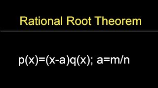 How to factor polynomials using Rational Root theorem [upl. by Keli]