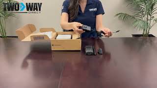 Unboxing the Motorola XPR3300e MotoTrbo Digital TwoWay Radio  AAH02RDC9VA1AN  Two Way Direct [upl. by Kosak]