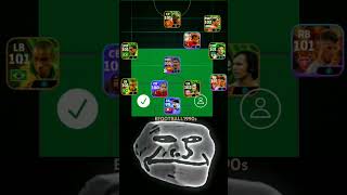 Efootball best formation ☠️ Efootball1990s efootball efootball2024 pesmobile [upl. by Carson]