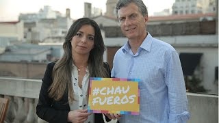 ChauFueros  Mauricio Macri y Mariana Zuvic [upl. by Francisco934]