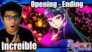 TEMAZO INESPERADO🔥  Kusuriya no Hitorigoto OPENING y ENDING REACCIÓN [upl. by January]